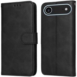 Mobigear Wallet iPhone Air Hoesje Bookcase Portemonnee - Zwart