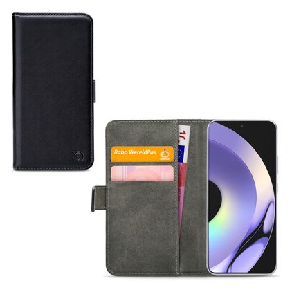 Mobilize Classic Gelly Wallet Realme 10 Pro Plus Hoesje Bookcase Portemonnee - Zwart