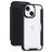 Mobigear Smart Fit iPhone 15 Hoesje Hardcase Bookcase - Zwart