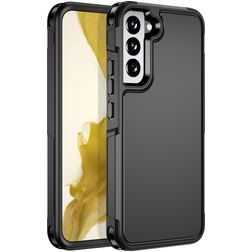 Mobigear Traveller Samsung Galaxy S22 Plus Hoesje Hardcase Backcover Shockproof - Zwart