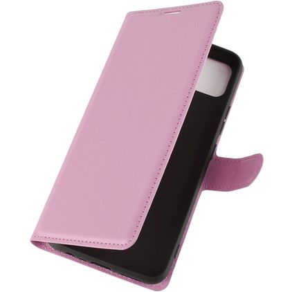 Mobigear Classic Realme C11 (2020) Hoesje Bookcase Portemonnee - Roze