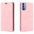Mobigear Retro Slim OPPO Reno 4 Hoesje Bookcase Portemonnee - Roze