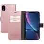 Mobiparts Saffiano Wallet iPhone XR Hoesje Bookcase Portemonnee - Roze