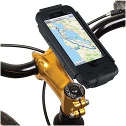 Tigra Bike Console Telefoonhouder fiets Stuurbevestiging Hoesje iPhone 6s - Zwart
