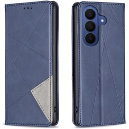Mobigear Rhombus Slim Samsung Galaxy A27 Hoesje Bookcase - Blauw