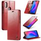 Caseme 003 Xiaomi Redmi 6 Pro Hoesje Bookcase Portemonnee - Rood