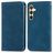 Mobigear Retro Slim Samsung Galaxy S25 Hoesje Bookcase Portemonnee - Blauw