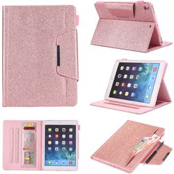 Mobigear Luxury iPad 8 (2020) Hoes Bookcase + Stylus Houder - Roze