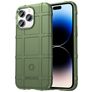 Mobigear Rugged Shield iPhone 14 Pro Max Hoesje Flexibel TPU Backcover Shockproof - Groen