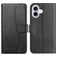 Mobigear S Line iPhone 17 Hoesje Bookcase Portemonnee - Zwart