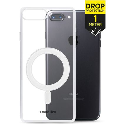 Mobilize Naked Protection Doorzichtig iPhone 7 Plus MagSafe Hoesje Hardcase Backcover Shockproof - Transparant
