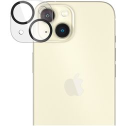 PanzerGlass PicturePerfect iPhone 15 Glazen Camera Protector - Case Friendly - Zwart