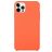 Mobigear Rubber Touch iPhone 15 Pro Siliconen Hoesje Backcover - Oranje