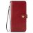 Mobigear Snap Button Samsung Galaxy S20 FE Hoesje Bookcase Portemonnee - Rood