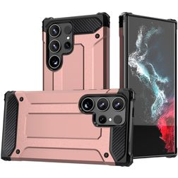 Mobigear Outdoor Samsung Galaxy S24 Ultra Hoesje Hardcase Backcover Shockproof - Roségoud