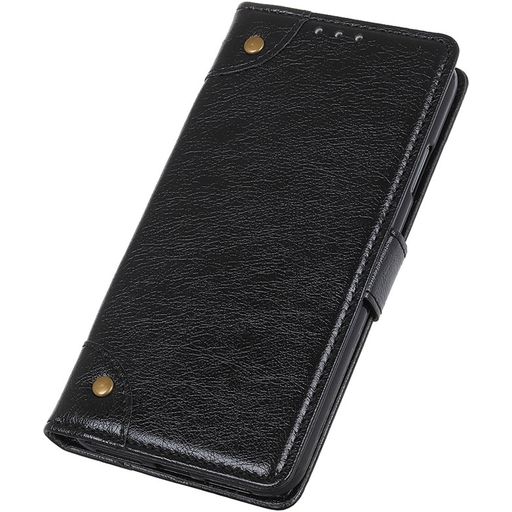 Mobigear Ranch Samsung Galaxy A40 Hoesje Bookcase Portemonnee - Zwart