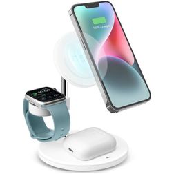 SBS Laadstation Qi Wireless 15W - Wit
