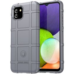Mobigear Rugged Shield Samsung Galaxy A03 Hoesje Flexibel TPU Backcover Shockproof - Grijs