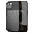 Mobigear Groove iPhone 13 Mini Hoesje Flexibel TPU Backcover - Zwart