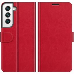 Mobigear Wallet Samsung Galaxy S22 Hoesje Bookcase Portemonnee - Rood