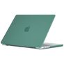 Mobigear Matte MacBook Pro 14 Inch (2021-2026) Hoes Hardshell Laptopcover MacBook Case - Donkergroen - Model A2442 / A2779 / A2918 / A2992 / A3401 / A3112 / A3434 / A3427 / A3426