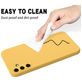 Mobigear Colors Samsung Galaxy A55 Siliconen Hoesje Backcover - Geel