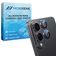 Mobigear Single Samsung Galaxy S25 Edge Glazen Camera Lens Protector - Case Friendly - Zwart