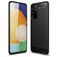 Mobigear Brushed Slim Samsung Galaxy A82 5G Hoesje Flexibel TPU Backcover - Zwart