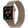 Mobigear Color Loop Milanese Apple Watch Bandje Magneetsluiting - 49/46/45/44 mm - Goud