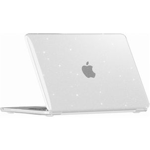 Mobigear Sparkle MacBook Neo 13 Inch (2026) Hoes Hardshell Laptopcover MacBook Case - Transparant - Model A3404