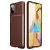 Mobigear Racing Samsung Galaxy M51 Hoesje Flexibel TPU Backcover - Bruin
