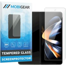 Mobigear Premium Samsung Galaxy Z Fold 4 Glazen Screenprotector - Case Friendly - Zwart