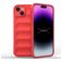 Mobigear Bumpy iPhone 15 Plus Hoesje Flexibel TPU Backcover - Rood