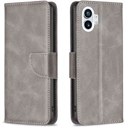 Mobigear Excellent Nothing Phone (1) Hoesje Bookcase Portemonnee - Grijs