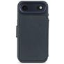 Decoded Detachable Wallet iPhone Air MagSafe Hoesje Echt Leer Uitneembare 2in1 Bookcase Portemonnee - Navy Shadow