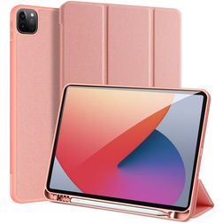 Dux Ducis Domo iPad Pro 11 Inch (2021) Hoes Bookcase + Stylus Houder - Roze