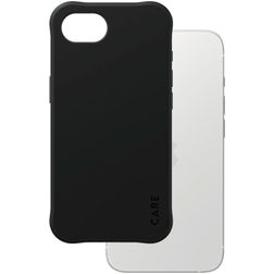 CARE by PanzerGlass Fashionable iPhone 16e Siliconen Hoesje Backcover - Samba Black