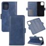 Mobigear Slim Magnet iPhone 12 Pro Max Hoesje Bookcase Portemonnee - Blauw