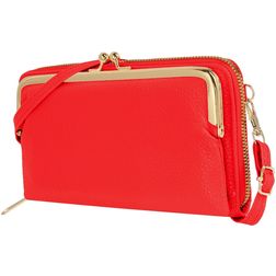 Antonio Fonzo Crossbody Clutch Snap Telefoontasje - Large - Rood