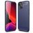 Mobigear Brushed Slim iPhone 14 Hoesje Flexibel TPU Backcover - Blauw