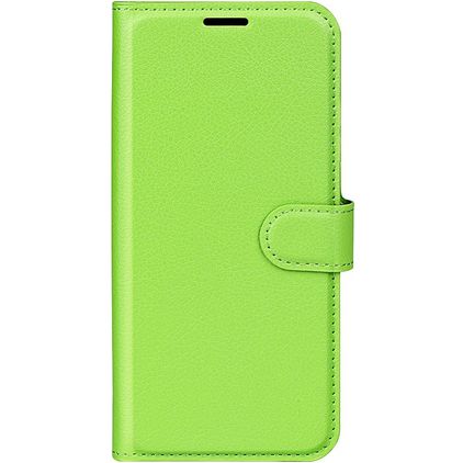 Mobigear Classic Samsung Galaxy M22 Hoesje Bookcase Portemonnee - Groen