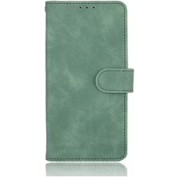 Mobigear Retro LG Velvet Hoesje Bookcase Portemonnee - Groen