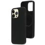 Mobiparts iPhone 14 Pro Max Siliconen MagSafe Hoesje Backcover - Zwart