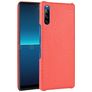 Mobigear Croco Sony Xperia L4 Hoesje Hardcase Backcover - Rood