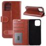 Mobigear Wallet iPhone 12 Pro Hoesje Bookcase Portemonnee - Bruin