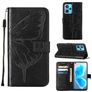 Mobigear Butterfly Realme 9 Pro Plus Hoesje Bookcase Portemonnee - Zwart