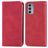 Mobigear Retro Slim Motorola Edge 20 Hoesje Bookcase Portemonnee - Rood