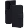 Mobiparts Wallet Samsung Galaxy S26 Hoesje Echt Leer Bookcase Portemonnee - Zwart