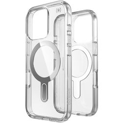 Speck Presidio Perfect Clear Doorzichtig iPhone 16 Pro MagSafe Hoesje Hardcase Backcover Shockproof - Transparant