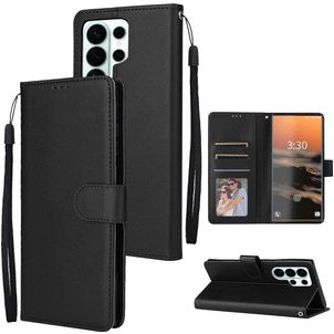 Mobigear Wallet Samsung Galaxy S26 Ultra Hoesje Bookcase Portemonnee - Zwart